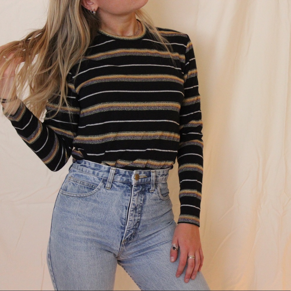 TOPSHOP Shimmer Top